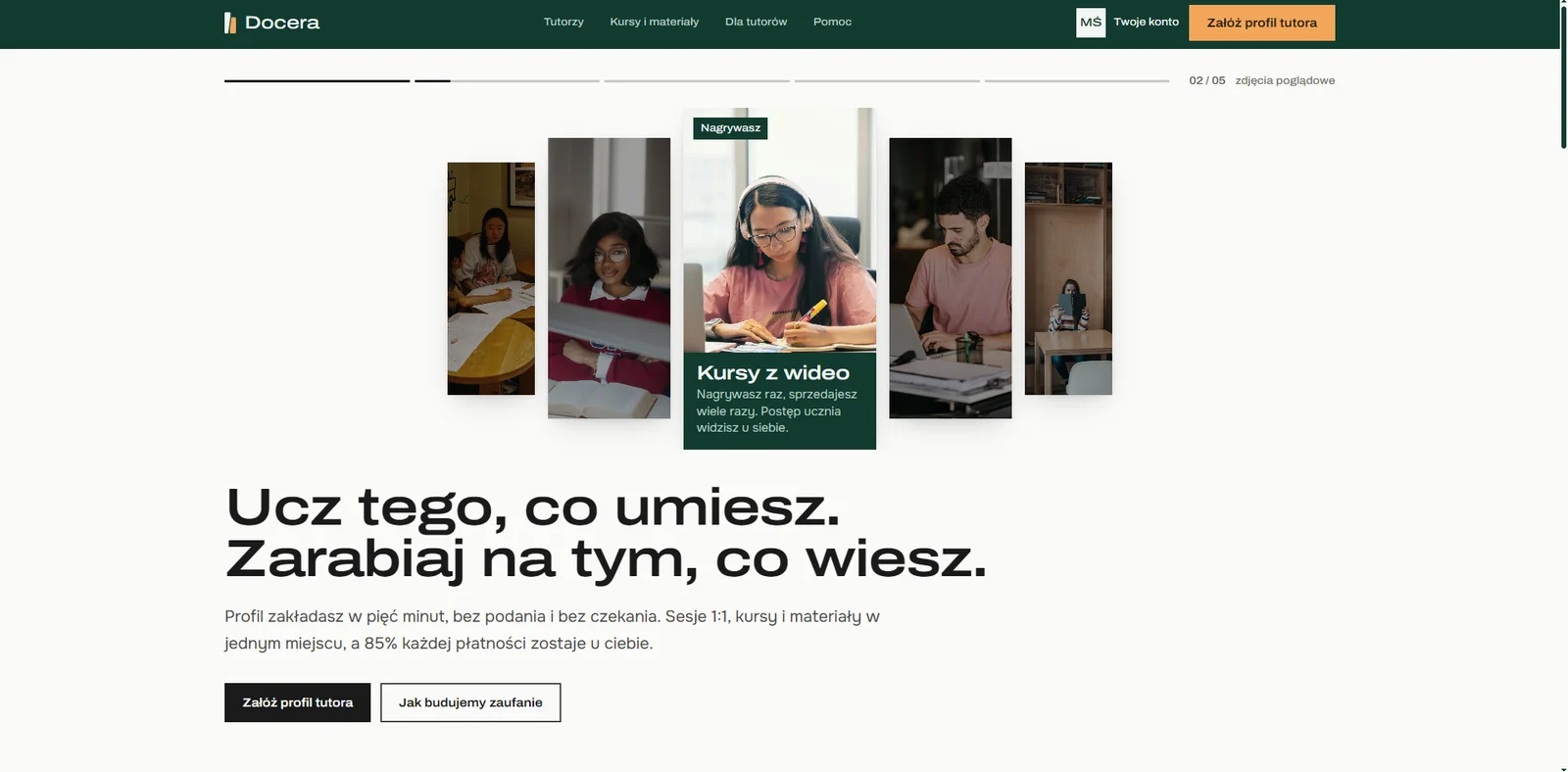 Docera: The other side of the market has its own entrance