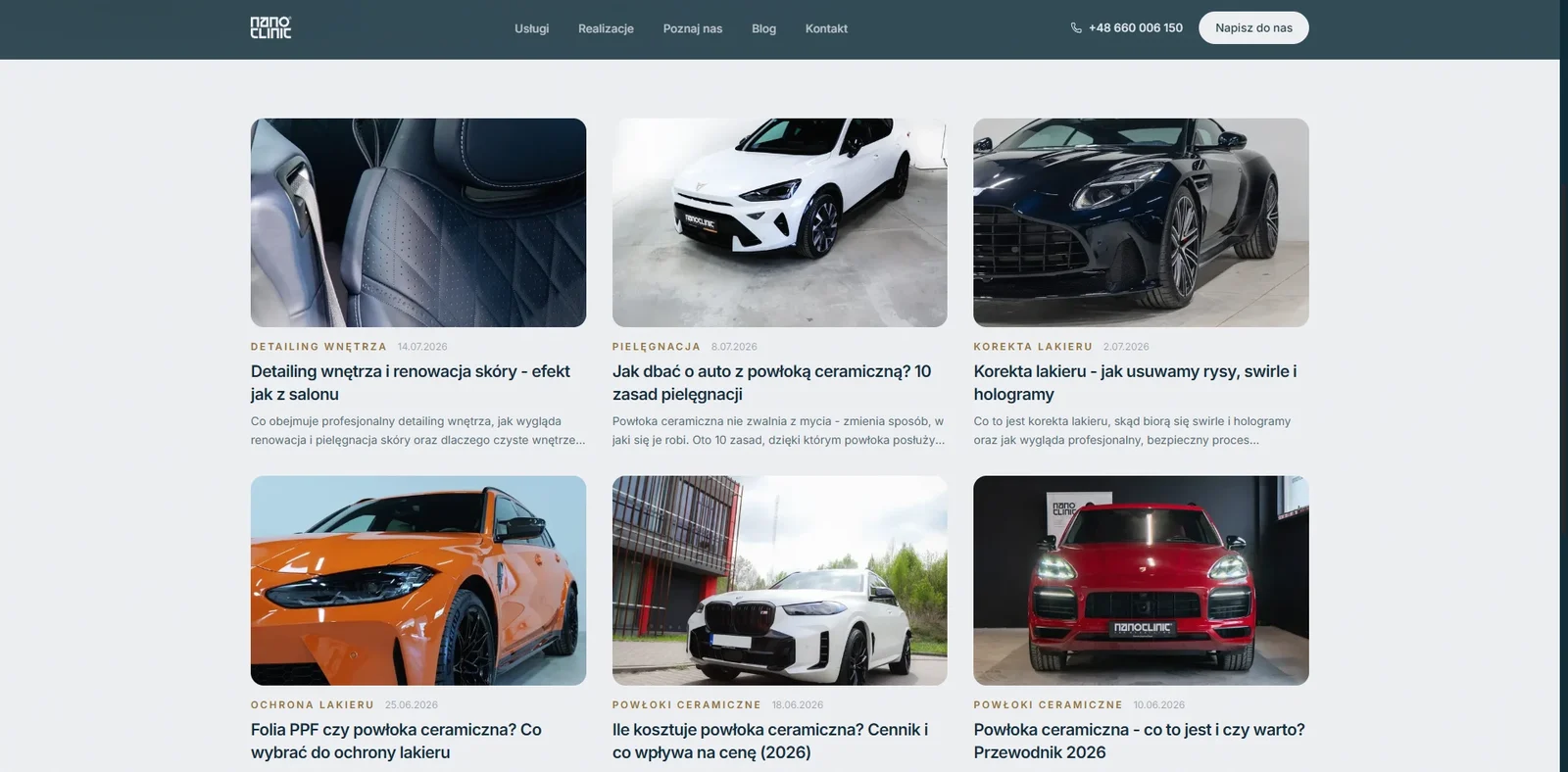 NanoClinic: A blog that answers drivers' questions